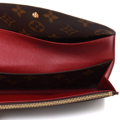 Louis Vuitton Monogram Emilie Wallet Fuchsia 5 of 10