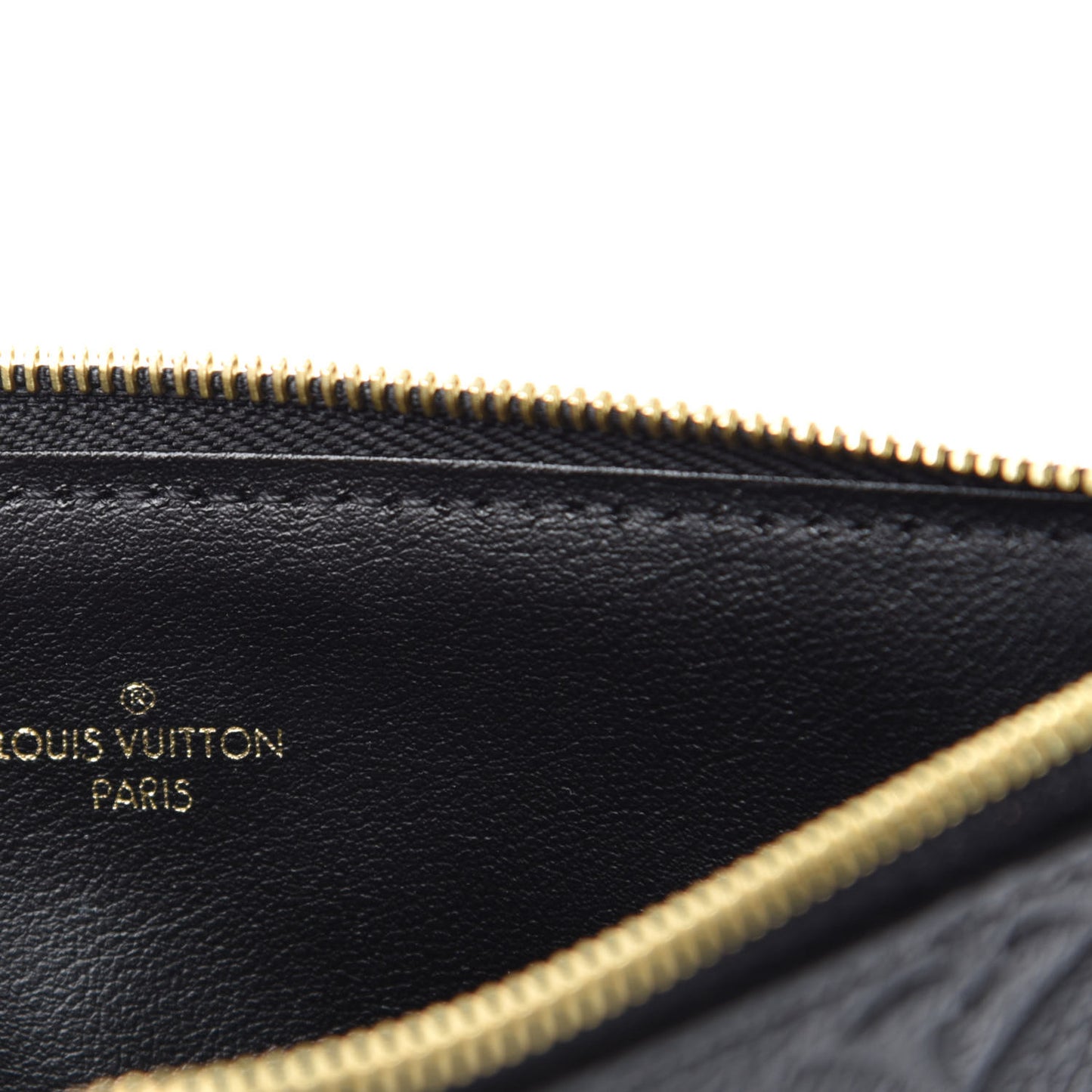 Empreinte Felicie Chain Wallet Zippered Insert Black