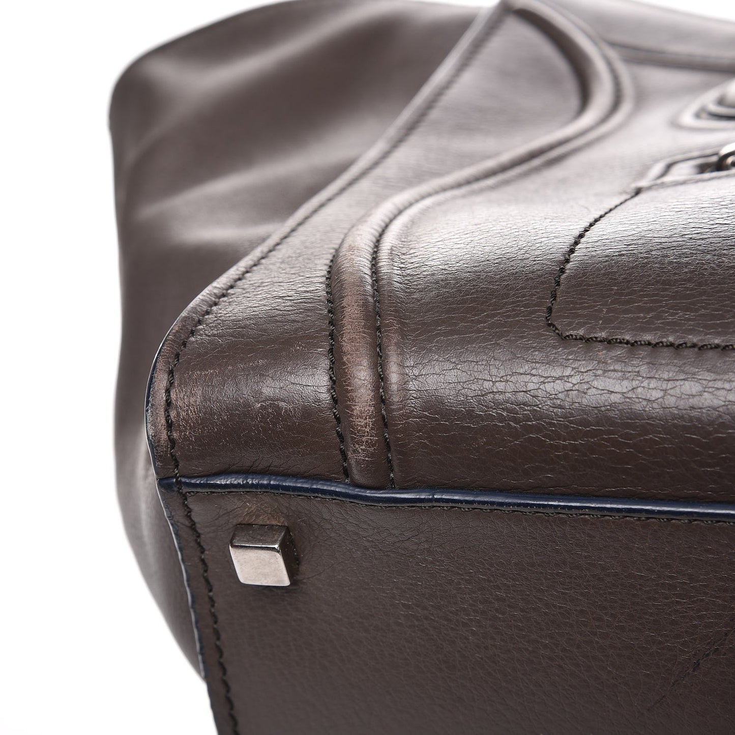 Supple Calfskin Medium Phantom Luggage Anthracite