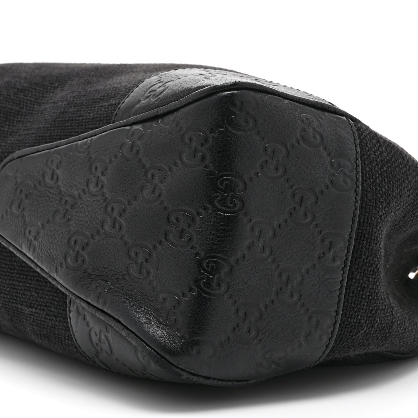 Canvas Guccissima Hobo Black