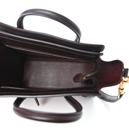 Celine Satin Calfskin Nano Tri-Color Luggage Orchid 5 of 9