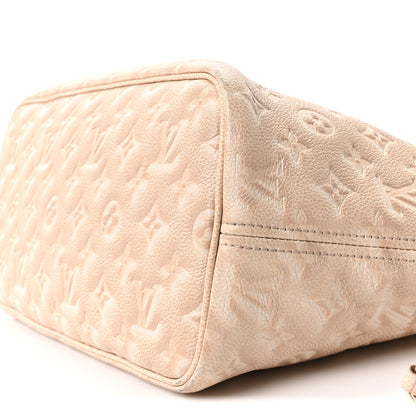 Louis Vuitton Empreinte Monogram Summer Stardust Neverfull MM Beige Clair 11 of 11