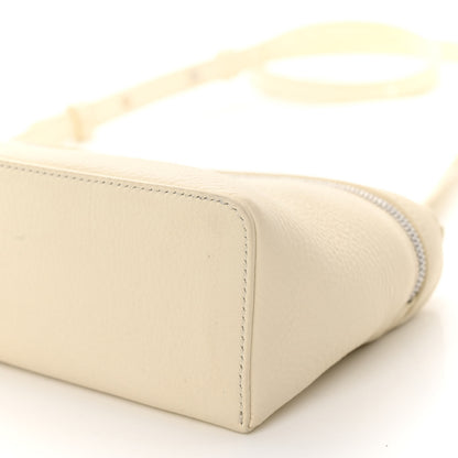 Loro Piana Grained Calfskin L19 Extra Pocket Pouch Whisper White 9 of 9