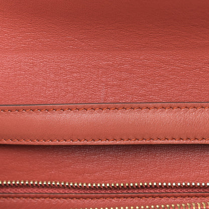 Celine Box Calfskin Medium Classic Box Flap Bag Lipstick 10 of 19