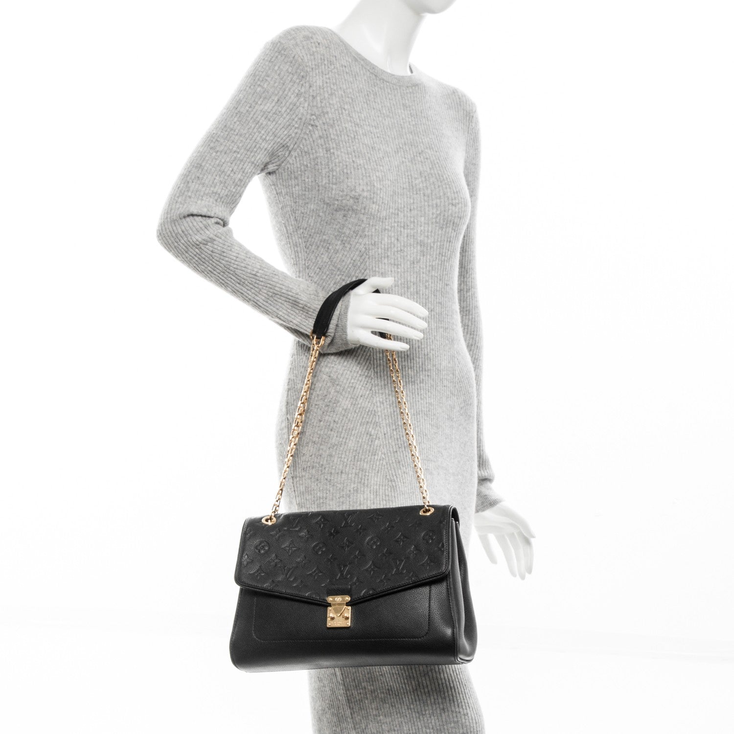Louis Vuitton Empreinte Saint Germain MM Black 2 of 7