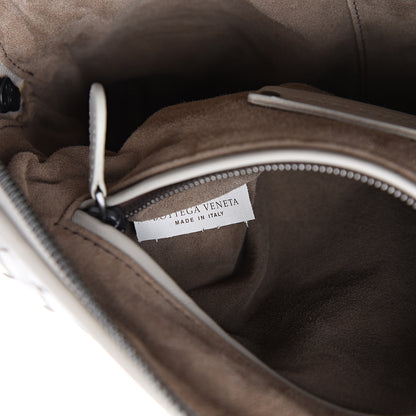 Bottega Veneta Nappa Intrecciato Nodini Crossbody Messenger Cement Abstract 6 of 9