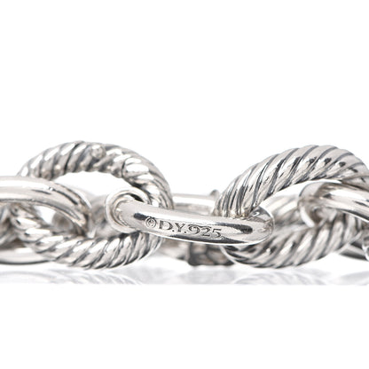 David Yurman Sterling Silver 17mm Extra Large Oval Link Bracelet 3 of 3