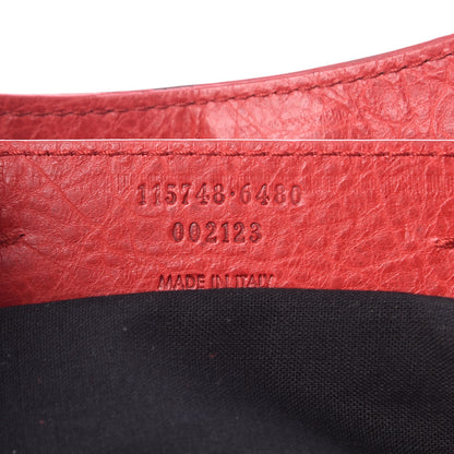Balenciaga Agneau Classic Hardware City Rouge Coquelicot 7 of 9