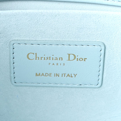 Christian Dior Calfskin Cannage Medium Lady D-Joy Placid Blue 5 of 8