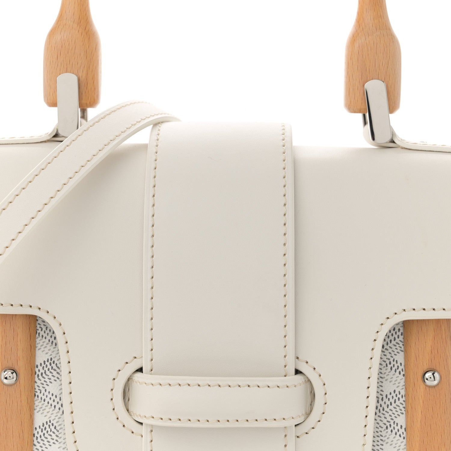 Goyard Goyardine Saigon PM White 7 of 9
