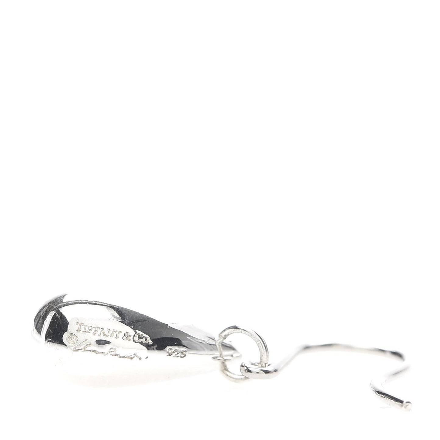 Sterling Silver Elsa Peretti Teardrop Earrings