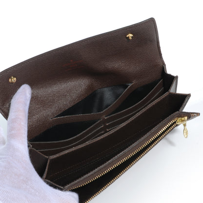 Louis Vuitton Damier Ebene Accordeon Wallet 5 of 7