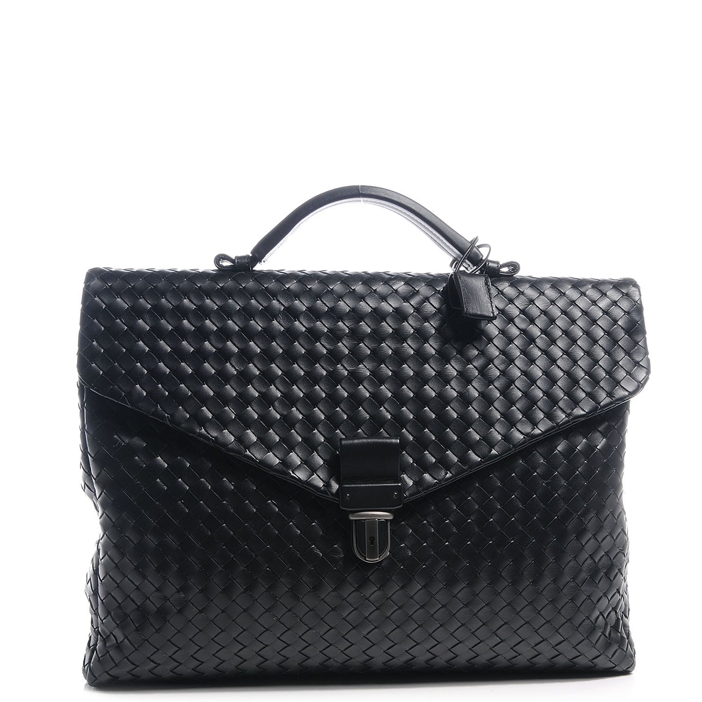 Intrecciato VN Briefcase Black