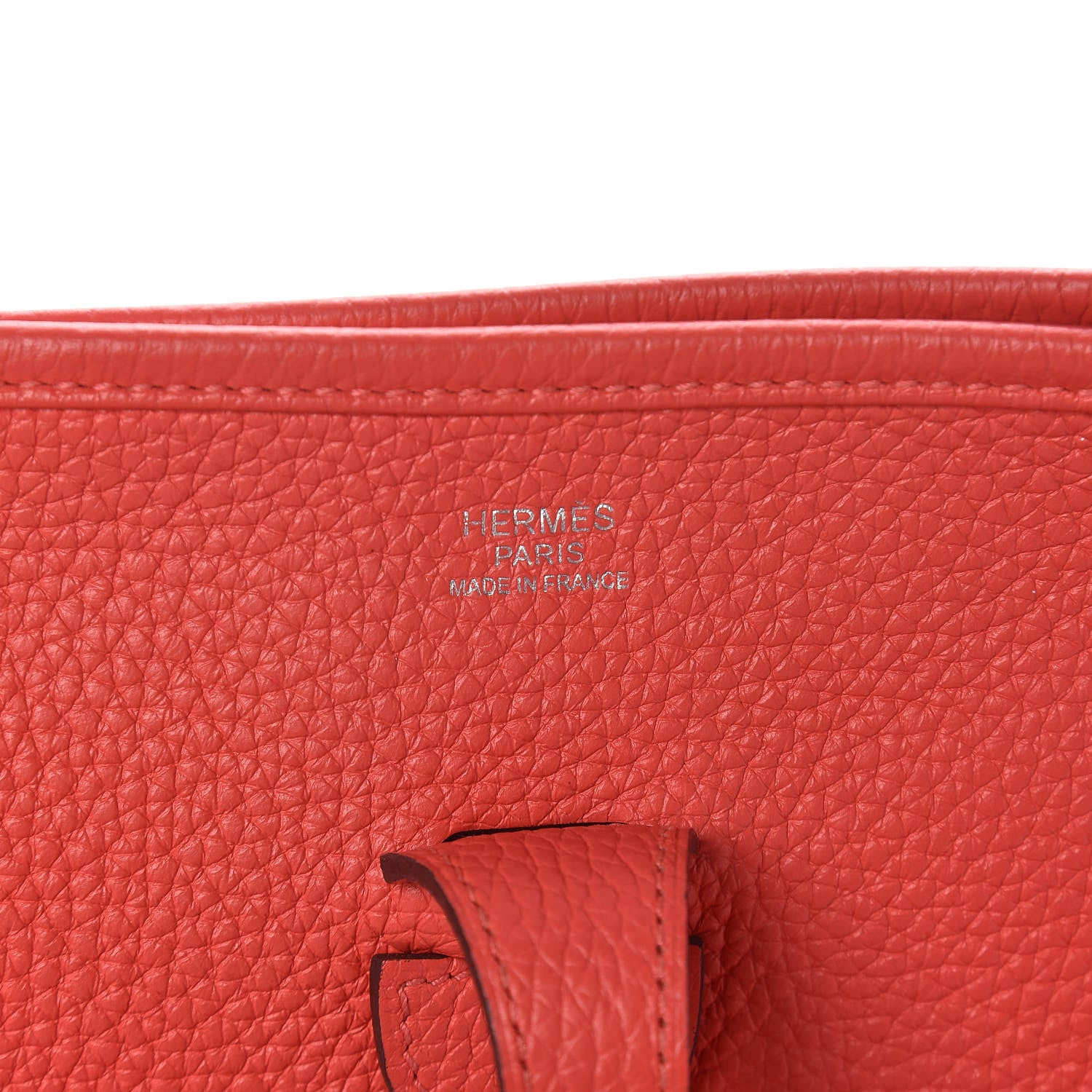 Hermes Taurillon Clemence Evelyne III PM Rose Jaipur 6 of 13