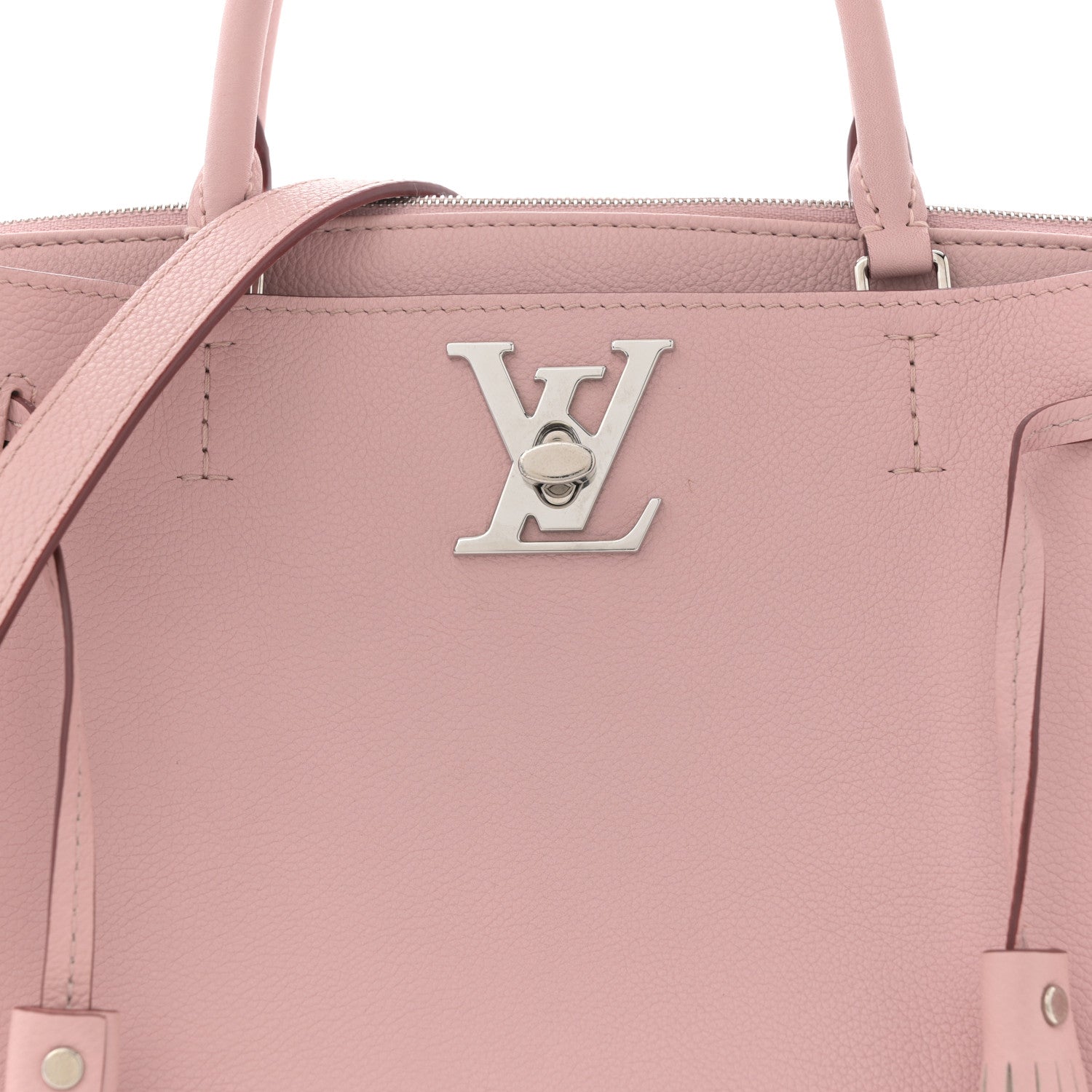 Louis Vuitton Calfskin Lockmeto Rose Poudre 8 of 13
