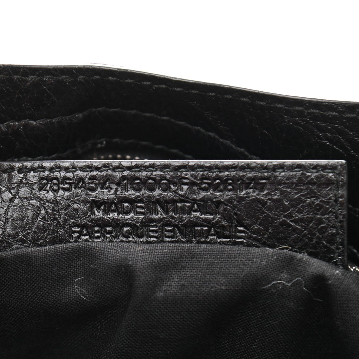 Agneau Giant 12 Silver Hardware Town Black