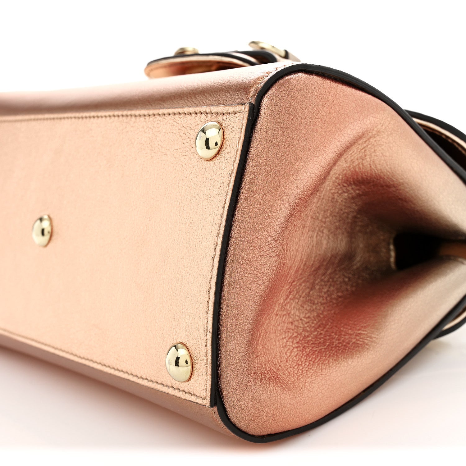 Gucci Metallic Mini Horsebit 1955 Top Handle Flap Bag Multicolor 10 of 10