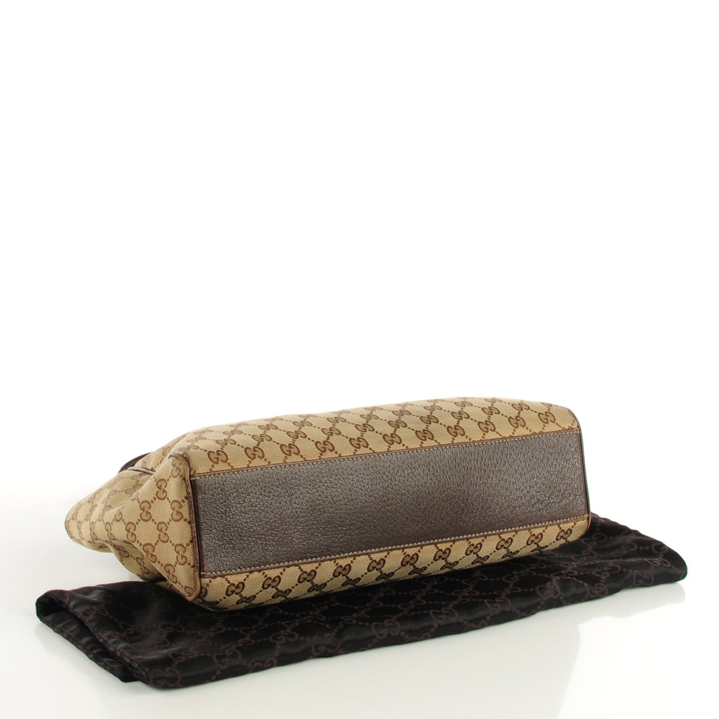 Monogram Charmy Medium Shoulder Bag Dark Brown