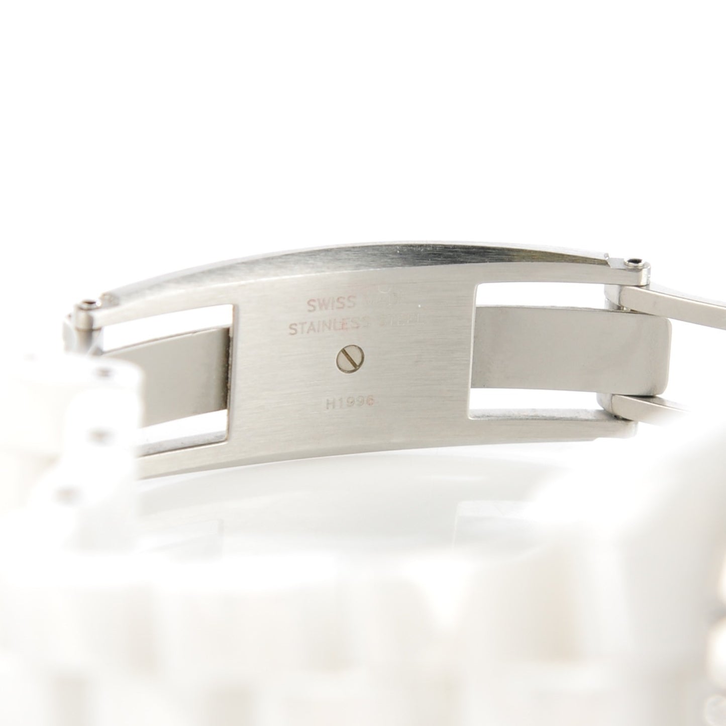 Stainless Steel Ceramic Diamond Bezel 41mm J12 Chronograph Automatic Watch White