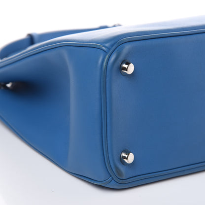 Christian Dior Smooth Calfskin Medium Diorissimo Tote Blue 9 of 13