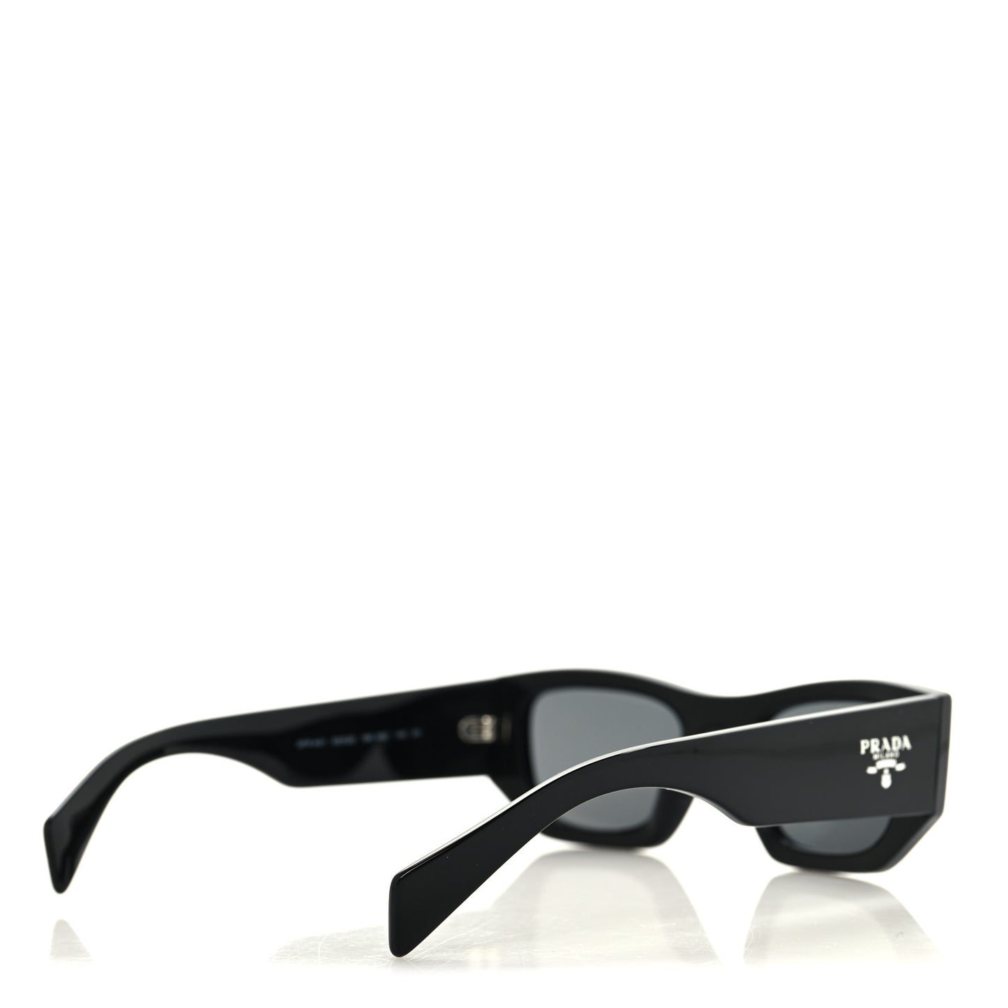 Acetate Pillow Sunglasses SPR A01 Black