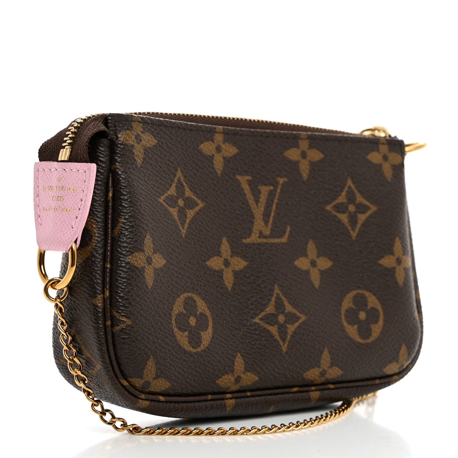 Louis Vuitton Monogram 2021 Christmas Animation Japanese Garden Mini Pochette Accessories Wisteria Pink 3 of 7