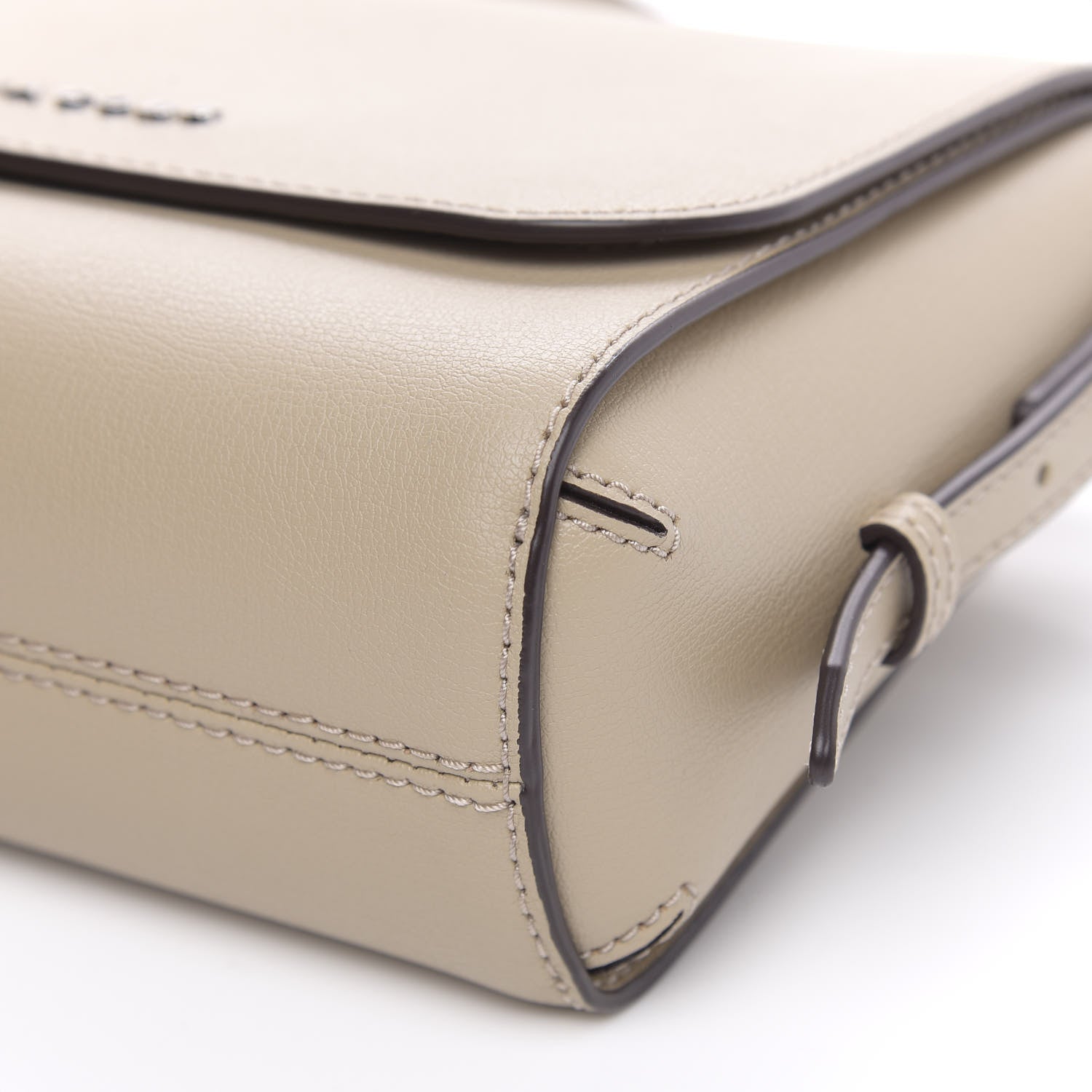 Marc Jacobs Calfskin Medium The Commuter Crossbody Beige 9 of 10