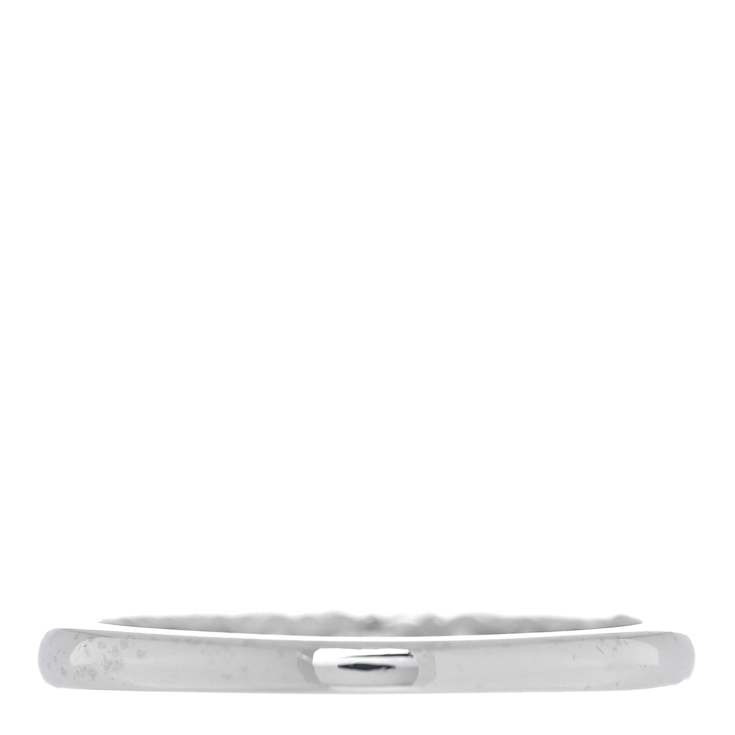 Platinum Diamond .27ct 2.2mm Half Circle Embrace Band Ring 50 5.25