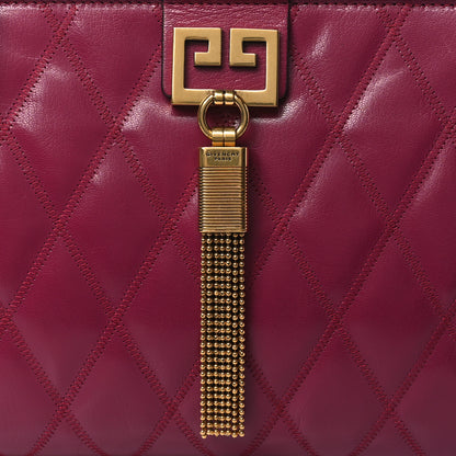 Givenchy Goatskin Quilted Medium Gem Bag Orchid Purple 7 of 9