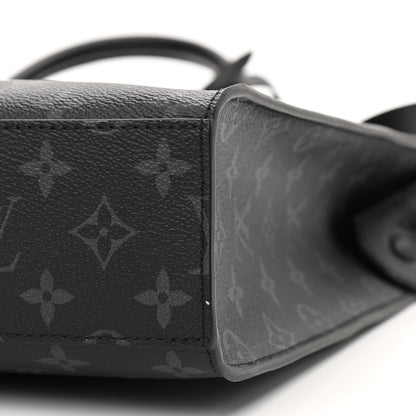 Louis Vuitton Monogram Eclipse Sac Plat Horizontal Zipper 9 of 12