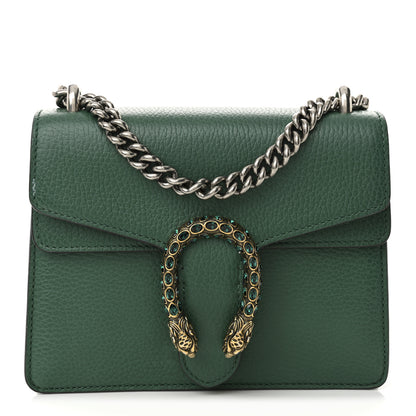Gucci Calfskin Mini Dionysus Shoulder Bag Emerald 1 of 14