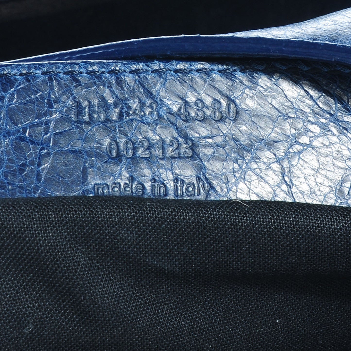 Pony Hair Leopard City Bleu Roi