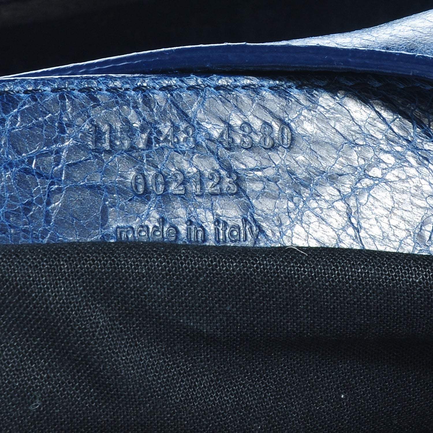 Balenciaga Pony Hair Leopard City Bleu Roi 10 of 10