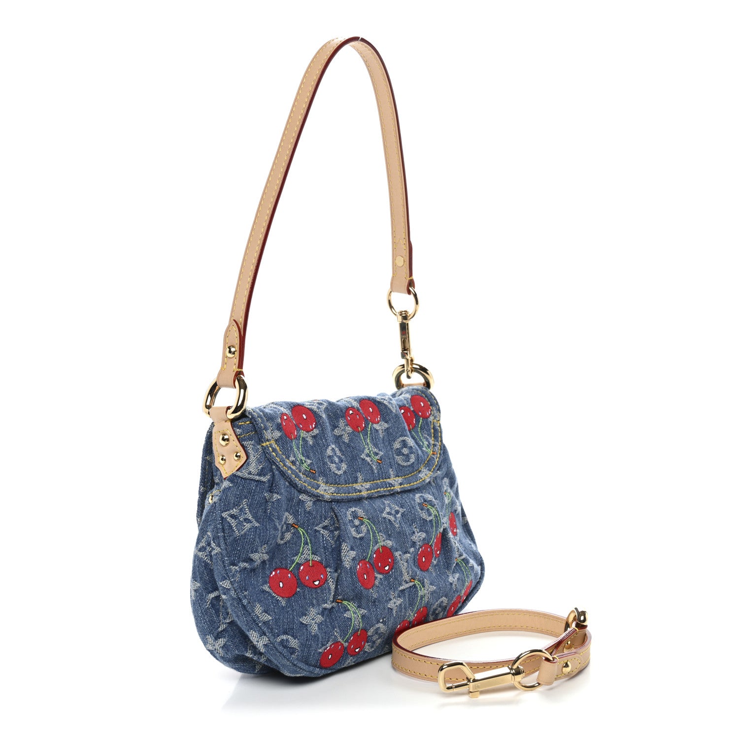 Louis Vuitton LV X TM Monogram Denim Cerises Sunset 1861432