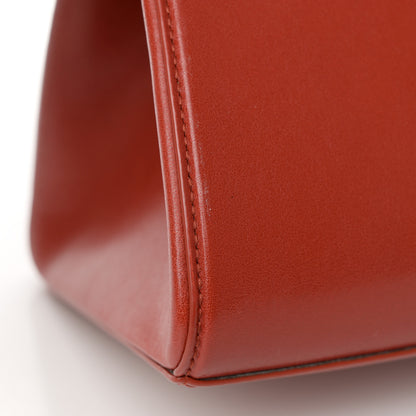 Bottega Veneta Calfskin Medium Desiree Shoulder Bag Red 16 of 17