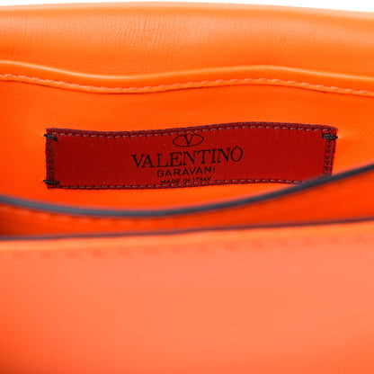 Valentino Garavani Nappa Studded Va Va Voom Shoulder Bag Orange 6 of 13