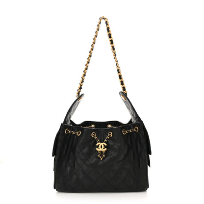 Chanel Caviar Quilted Small Chanel 25 Handbag Black 1 of 12