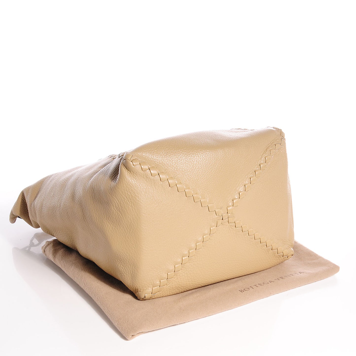 Cervo Deerskin Large Hobo Caramel
