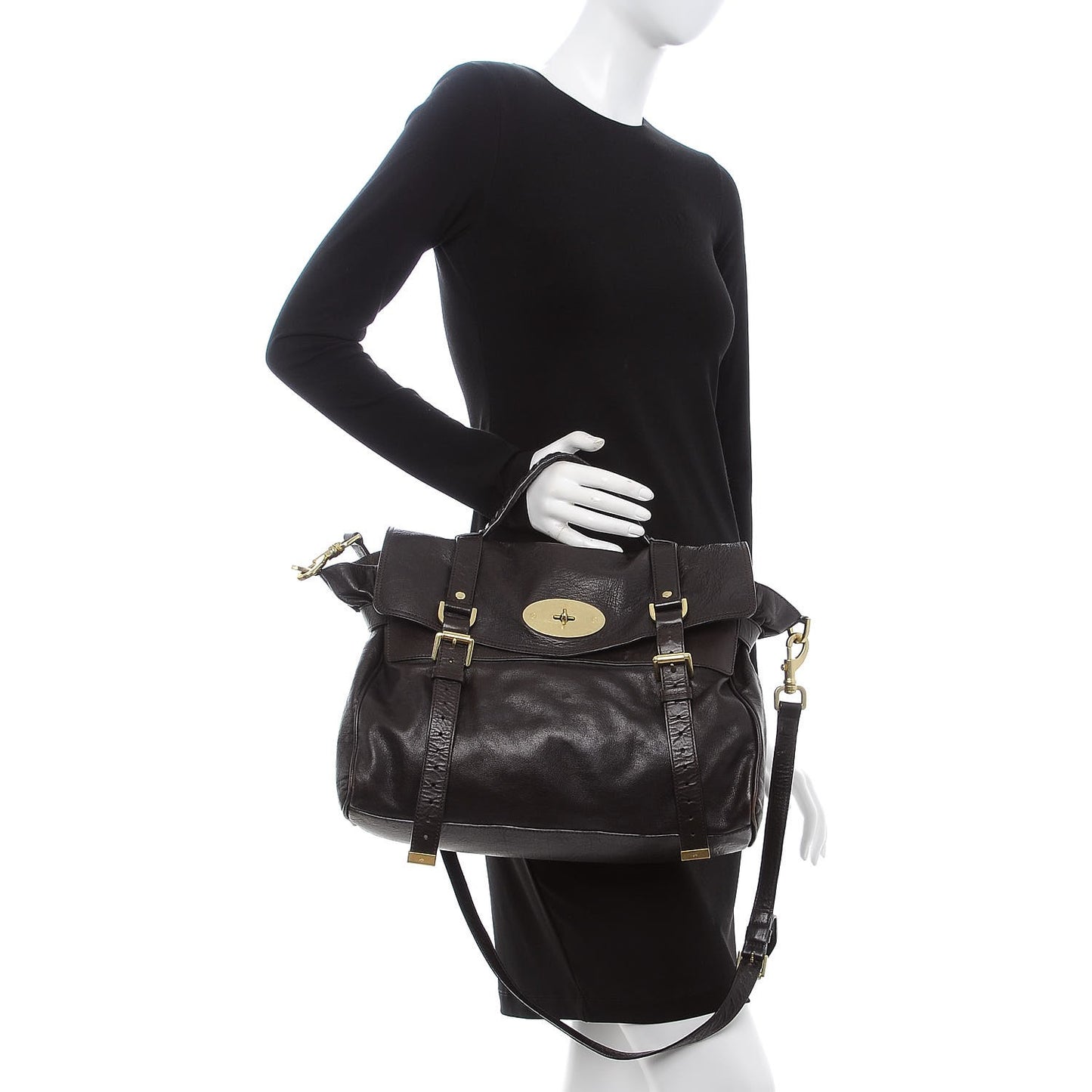 Soft Buffalo Oversized Alexa Chocolate