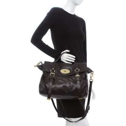 Mulberry Soft Buffalo Oversized Alexa Chocolate 2 of 8