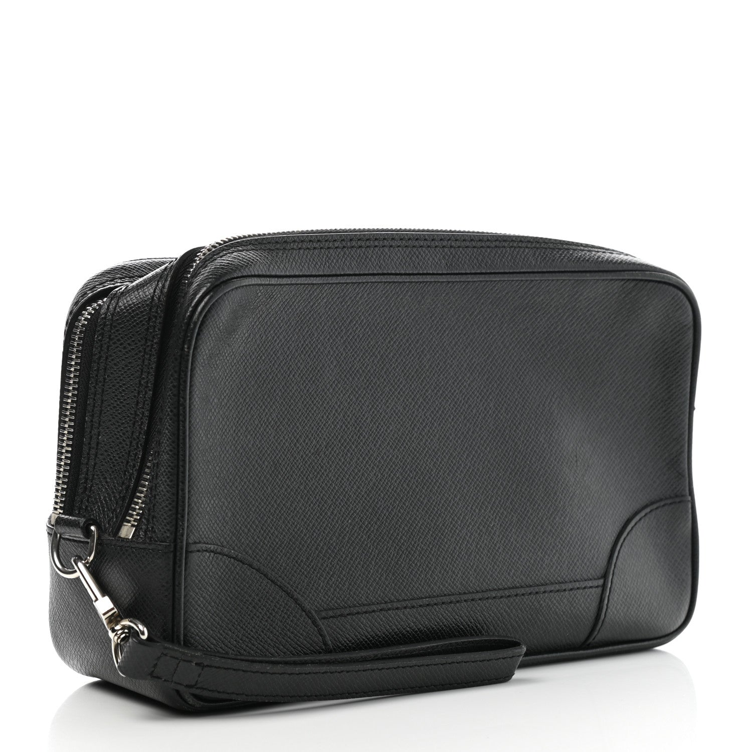 Louis Vuitton Taiga Pochette Marly Dragonee Black 3 of 10