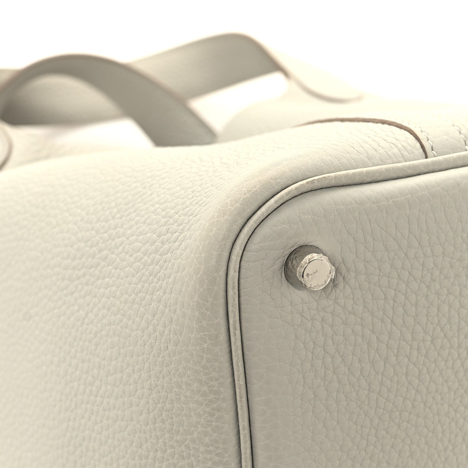 Hermes Taurillon Clemence Picotin Lock 18 PM Gris Perle 10 of 12