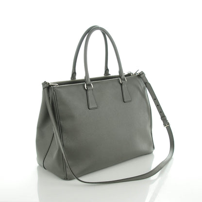 Prada Saffiano Large Galleria Double Zip Tote Marmo 3 of 8