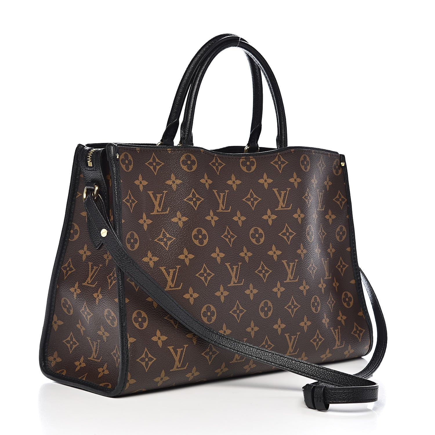 Louis Vuitton Monogram Popincourt MM Black 3 of 9