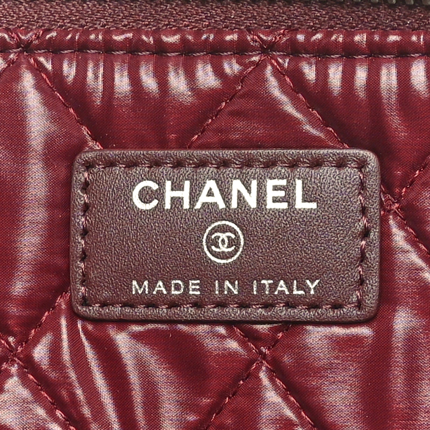 Caviar Quilted Document Portfolio Holder Black