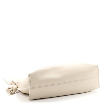 Loewe Mellow Nappa Medium Donut Chain Flamenco Knot Clutch Sea Salt 4 of 11