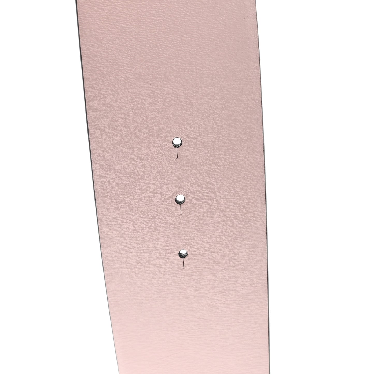 Calfskin Crystal VLogo 70mm Belt Black Water Rose
