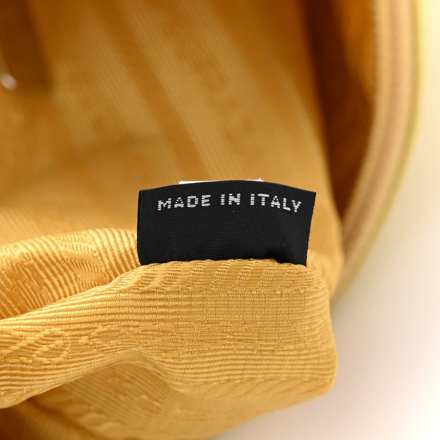 Prada Tessuto Nylon Saffiano Mini Re-Edition 2000 Bag Ananas 8 of 13