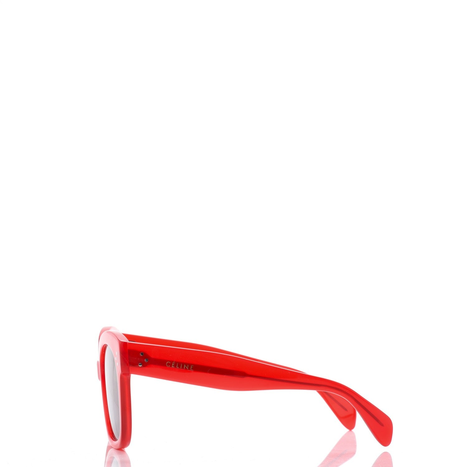 Celine Square Sunglasses CL40002U Milky Red 3 of 7