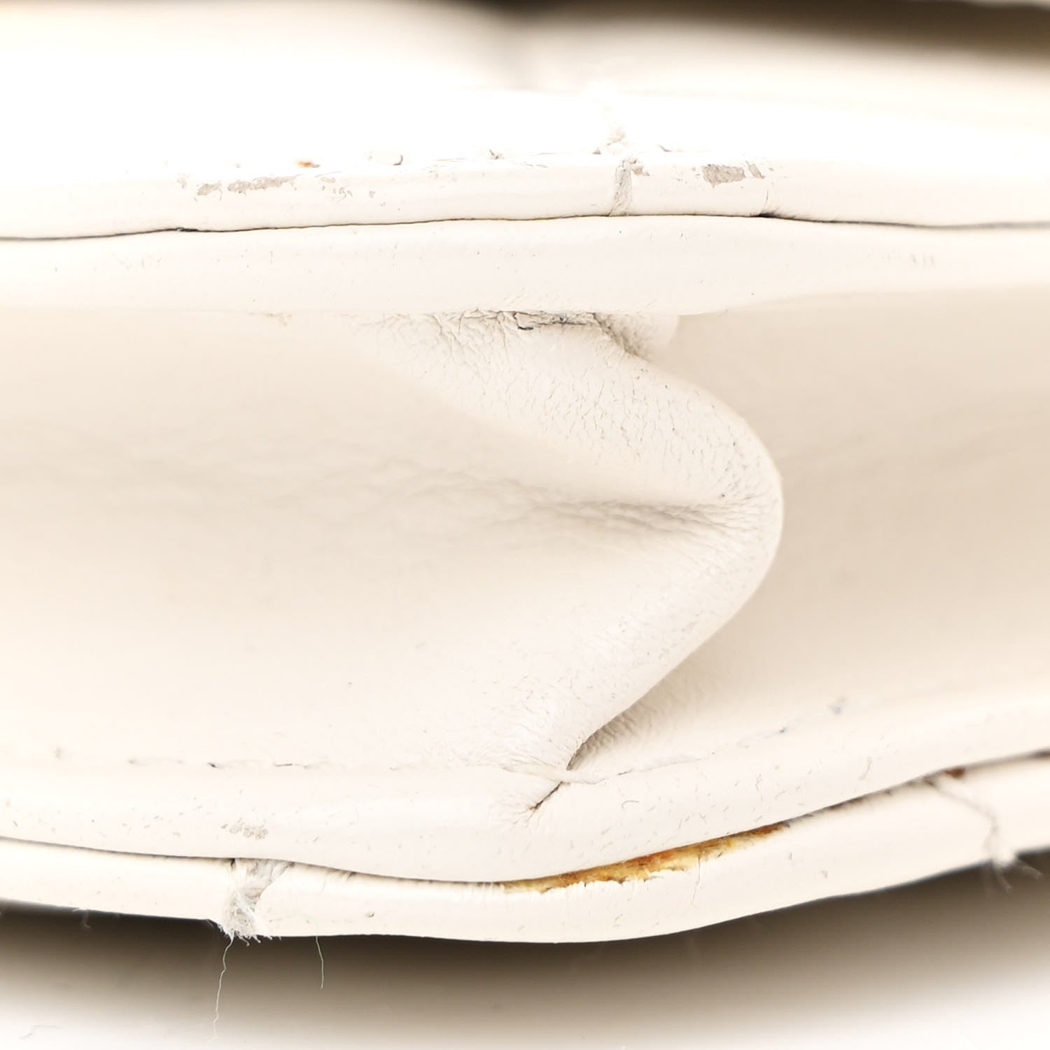 Chanel Calfskin Quilted Perfect Fit Coin Purse With Chain White 11 of 13